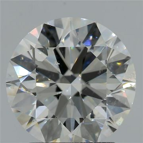 2.0 carat G-SI2 Excellent cut Natūralus Round Deimantas (1)