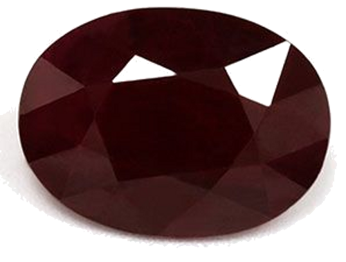 2.53 carat RED Oval Rubinas (1)