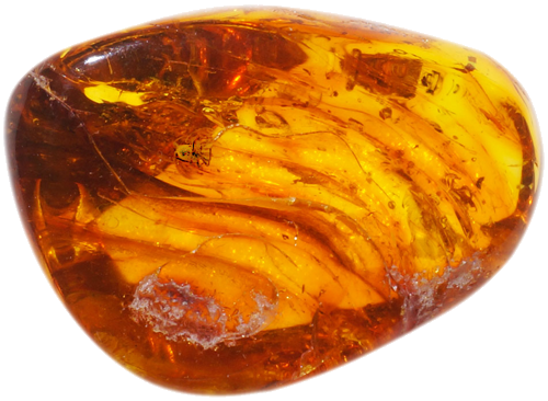 2,95 g Gintaro grynuolis su Voro inkliuzu (1)