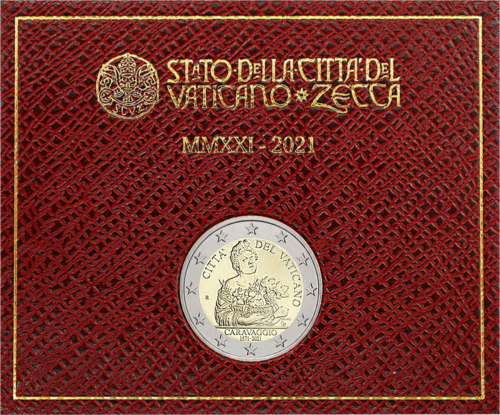 2021 Vatican Caravaggio 2 euro coin (1)