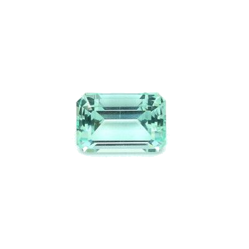 1.3 carat GREEN STEP cut Octagonal Smaragdas (1)