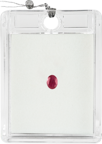 0,54 ct. Rubinas Ovalus DEL (1)