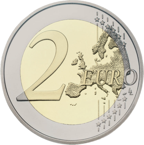 2018 Белгия Монета от 2 евро Майска революция (4)