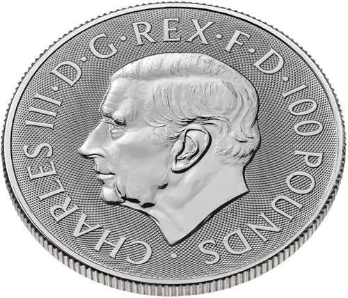 2025 United Kingdom Tudor Beasts: Greyhound of Richmond 1 oz Platinum Coin (5)