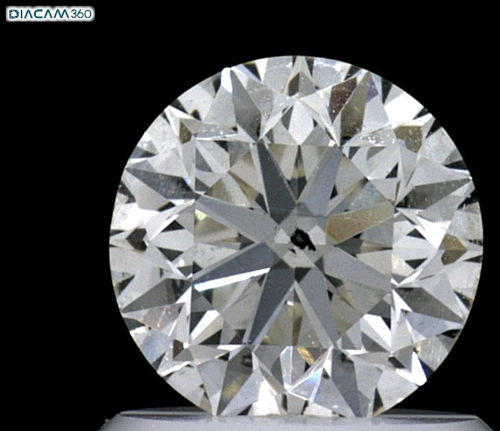 1.01 carat K-SI2 Very Good cut Natūralus Round Deimantas (1)