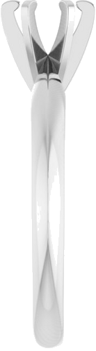 Sužadėtuvių Žiedas „Solitaire“ 585 Baltojo Aukso Round 5.1mm (4)