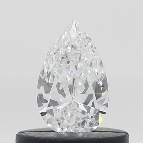 0.3 carat F-SI2 Natūralus Pear Deimantas (1)