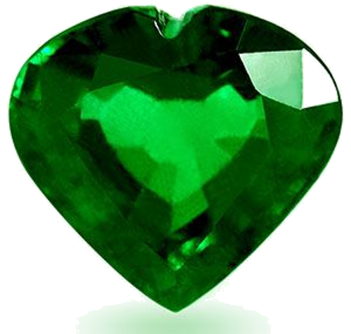 2.88 carat GREEN Heart Smaragdas (1)