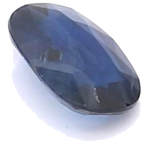 0.54 carat BLUE BRILLIANTSTEP cut Oval Safyras (1)