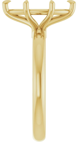 Sužadėtuvių Žiedas 585 Geltonojo Aukso Marquise 12mm x 6mm (4)