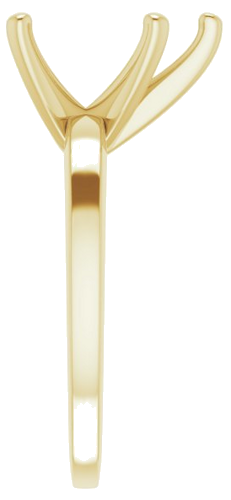 Sužadėtuvių Žiedas „Solitaire“ 585 Geltonojo Aukso Pear Shape 12mm x 8mm (4)