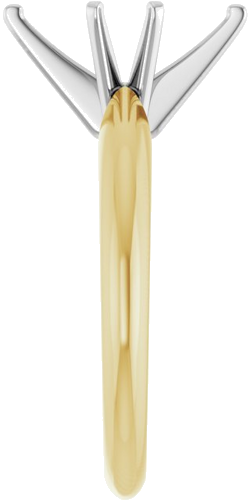 Sužadėtuvių Žiedas „Heavy Solitaire“ 585 Baltojo Ir Geltonojo Aukso Marquise 11.5mm x 5.5mm (4)