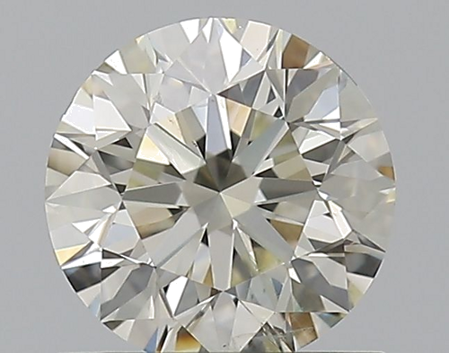 0.9 carat K-SI2 Excellent cut Natūralus Round Deimantas (1)