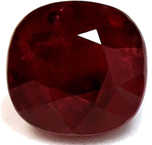 2.67 carat RED Cushion Rubinas (1)