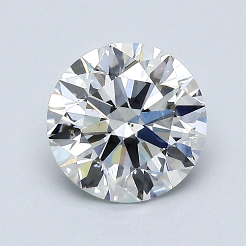 1.03 carat G-SI1 Excellent cut Natūralus Round Deimantas (1)