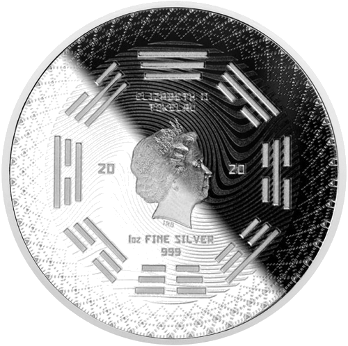 1 oz Равновесие 2020 Токелау сребърна монета (2)