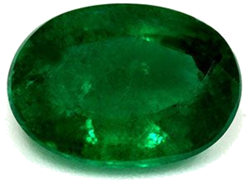 1.34 carat GREEN Oval Smaragdas (1)