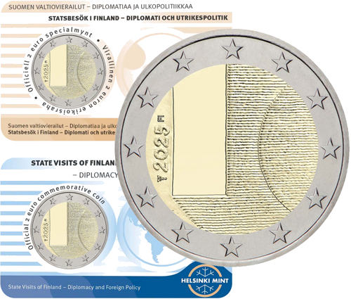 2025 Finland Diplomacy 2 euro coin (1)