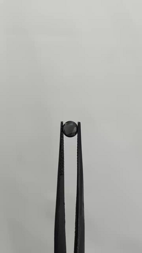 0.54 carat Fancy Black-VVS2 Excellent cut Natūralus Round Deimantas (1)