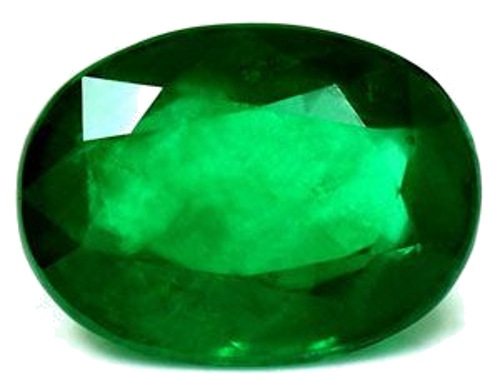2.29 carat GREEN Oval Smaragdas (1)