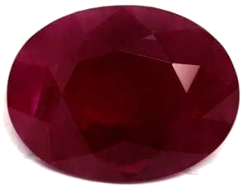 3.01 carat RED Oval Rubinas (1)