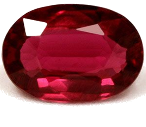 1.01 carat RED Oval Rubinas (1)