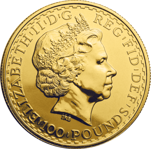 1 oz Britannia 2007 Great Britain 100 pounds gold coin (2)