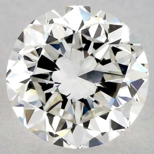 0.9 carat H-VVS1 GD cut Natūralus Round Deimantas (1)