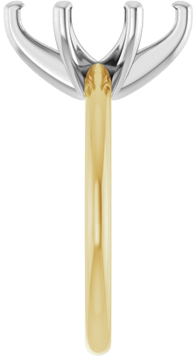 Sužadėtuvių Žiedas „Solitaire“ 585 Baltojo Ir Geltonojo Aukso Marquise 12mm x 6mm (4)