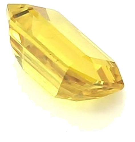 1.15 carat YELLOW STEP cut Octagonal Safyras (1)