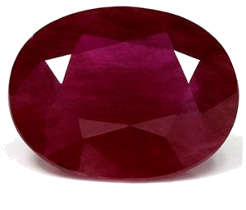 4.45 carat RED Oval Rubinas (1)