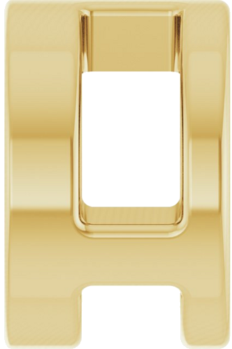 14K Yellow 4.5 mm Round Bezel-Set Pendant Mounting (3)