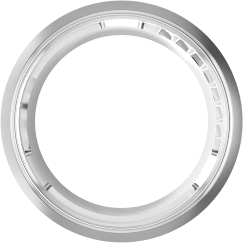 14K White 9 mm Round Slide Pendant Mounting (1)