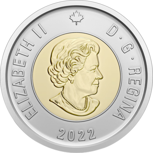 2022 Kanada Ledo Ritulys 2 dolerių moneta (2)