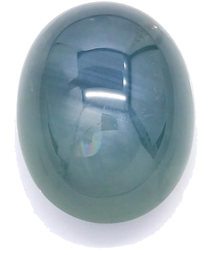 9.76 carat GREEN CABOCHON cut Oval Safyras (1)