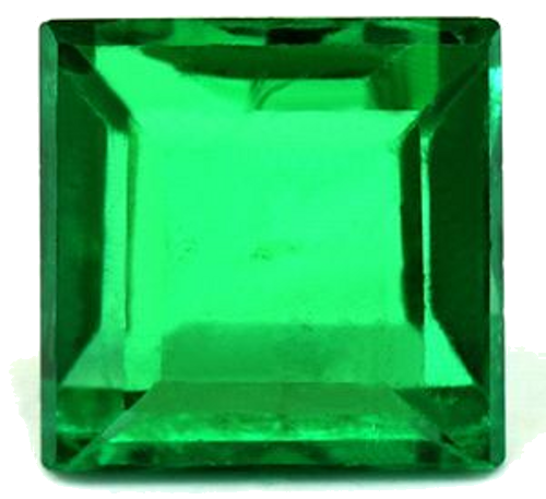 2.82 carat GREEN Square Smaragdas (1)