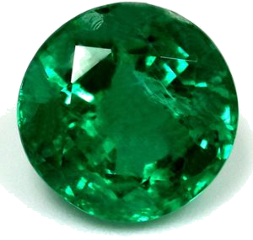 1.92 carat GREEN Round Smaragdas (1)