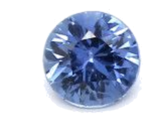 0.13 carat BLUE BRILLIANT cut Round Safyras (1)