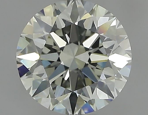 1.0 carat Fancy Green-VS2 Excellent cut Natūralus Round Deimantas (1)