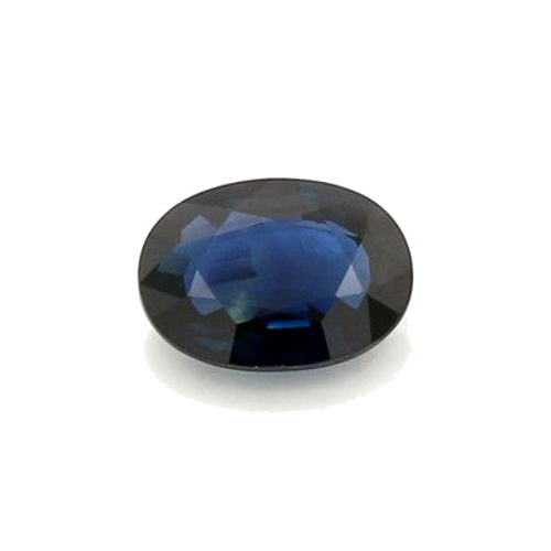 0.98 carat BLUE BRILLIANTSTEP cut Oval Safyras (1)