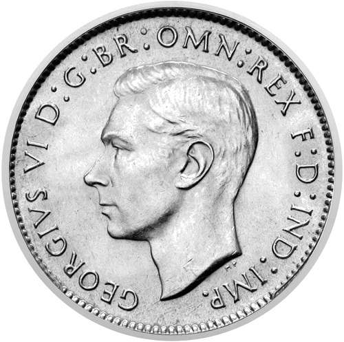 6 Pence George VI (1938–1952) Australia Silver Coin (1)
