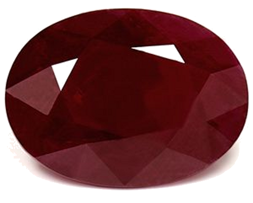 10.14 carat RED Oval Rubinas (1)