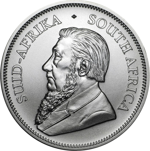 1 oz Krugerrand 2022 Pietų Afrika Sidabrinė moneta (2)