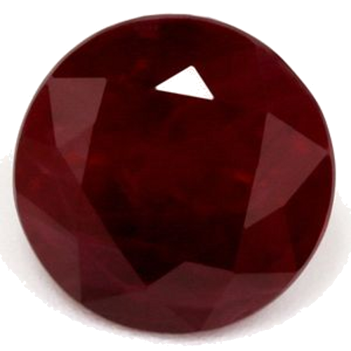 1.55 carat RED Round Rubinas (1)