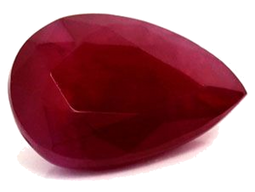 1.81 carat RED Pear Rubinas (1)