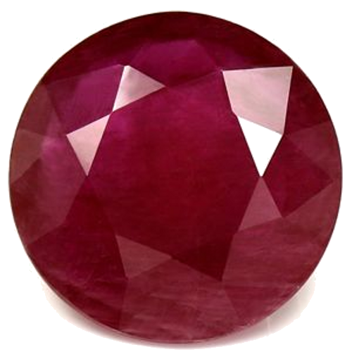 2.48 carat RED Round Rubinas (1)