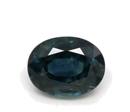 1.72 carat BLUE BRILLIANTSTEP cut Oval Safyras (1)