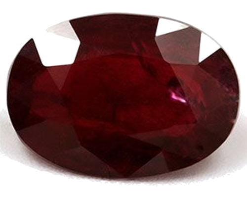 1.92 carat RED Oval Rubinas (1)