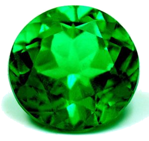3.4 carat GREEN Round Smaragdas (1)
