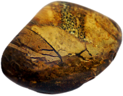 8,50 g Amber nugget with tree bark inclusion (1)